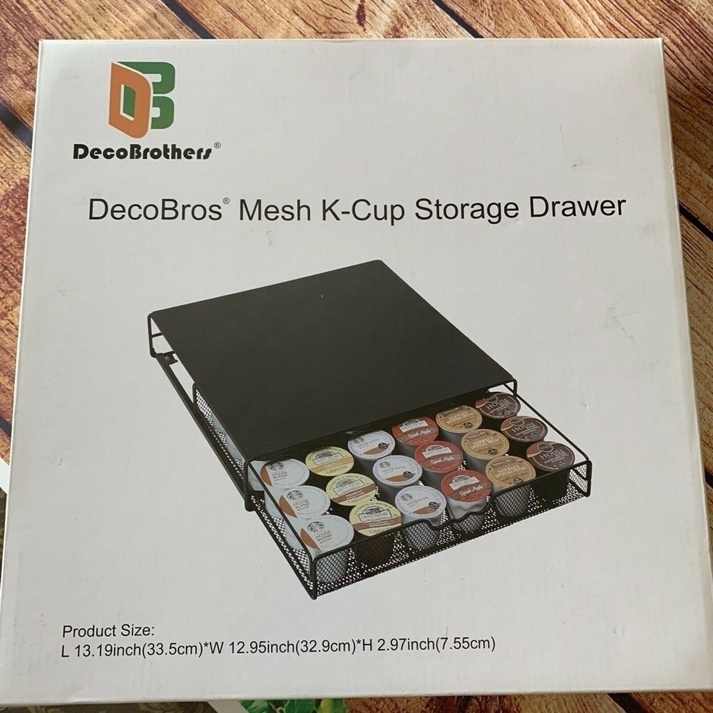 DecoBros Storage Drawer for Coffee Pods